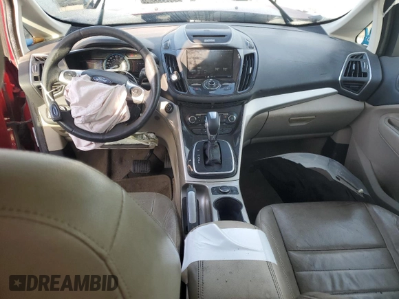 2013 Ford C-Max SEL with VIN 1FADP5BU1DL517988, listed as a Copart auction lot 53284205 with 205,258 mi miles and Salvage Title. Bid and sale history available at DreamBid. Image 8.