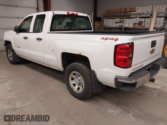 2014 Chevrolet Silverado 1500 Work Truck with VIN 1GCVKPEHXEZ182977, listed as a IAAI auction lot 41793244 with 135,879 mi miles and . Bid and sale history available at DreamBid. Image 3.