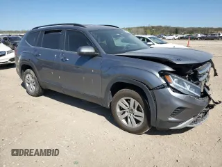 2021 Volkswagen Atlas S z VIN 1V2AP2CA4MC501931, wystawiony jako Copart lot #53485375 z przebiegiem Nie podano mil oraz Szkoda całkowita • Salvage title. Historia ofert i sprzedaży dostępna na DreamBid. Obrazek 4.