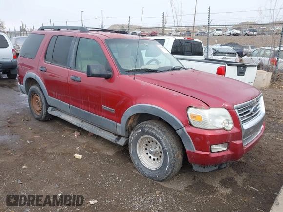 2006 Ford Explorer XLT with VIN 1FMEU73806ZA04487, listed as a IAAI auction lot 41294505 with 149,579 mi miles. Bid and sale history available at carsss.com. Image 1.
