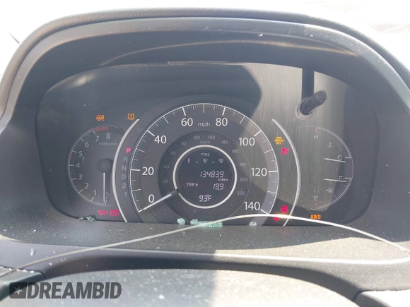 2012 Honda CR-V EX-L с VIN 5J6RM4H74CL013352, выставлен на аукционе IAAI как лот 42427970 с пробегом 134 839 миль миль и . История ставок и продаж доступна на DreamBid. Изображение 7.