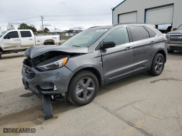 2022 Ford Edge SEL with VIN 2FMPK4J93NBB11379, listed as a Copart auction lot 48955395 with 18,867 mi miles and Salvage Title. Bid and sale history available at carsss.com. Image 1.