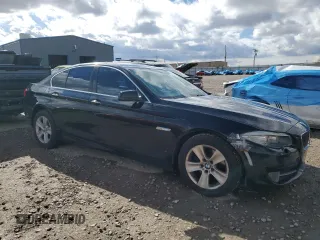 2011 BMW 5 Series 528i with VIN WBAFR1C53BC736751, listed as a Copart auction lot 54862565 with 154,809 mi miles and Clean Title. Bid and sale history available at carsss.com. Image 4.