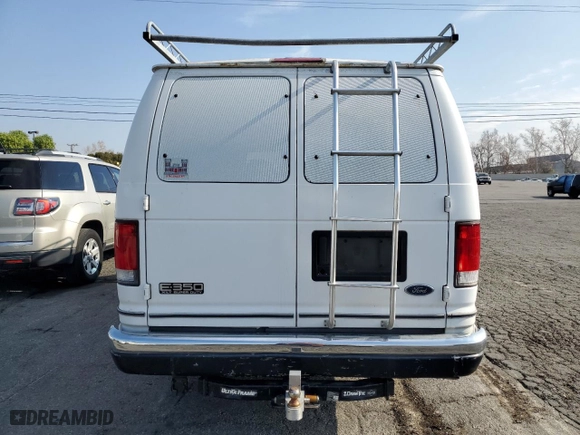2001 Ford Econoline Wagon XL with VIN 1FBSS31SX1HB58180, listed as a Copart auction lot 42775005 with 156,588 mi miles and Salvage Title. Bid and sale history available at carsss.com. Image 6.