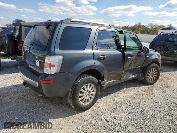 2008 Mercury Mariner Premier with VIN 4M2CU971X8KJ08267, listed as a Copart auction lot 76692304 with 252,481 mi miles and Salvage Title. Bid and sale history available at carsss.com. Image 3.
