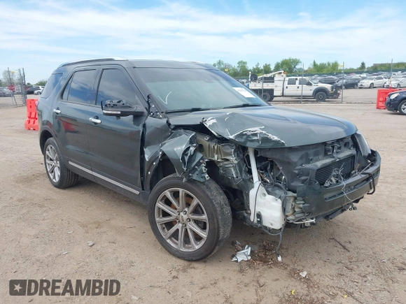 2016 Ford Explorer Limited with VIN 1FM5K8FH9GGB26141, listed as a IAAI auction lot 42257127 with 146,538 mi miles and . Bid and sale history available at DreamBid. Image 1.