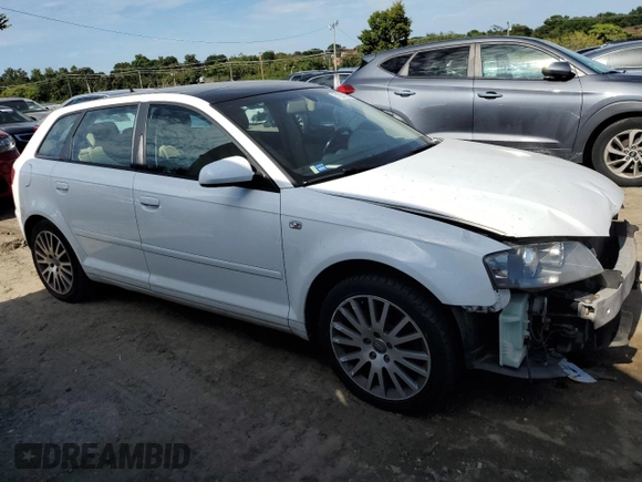 2008 Audi A3 with VIN WAUNF78PX8A115299, listed as a Copart auction lot 71067934 with 117,187 mi miles and Salvage Title. Bid and sale history available at carsss.com. Image 4.