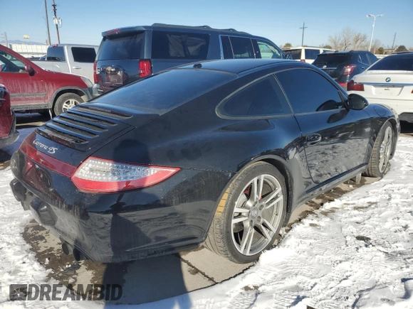 2011 Porsche 911 Carrera S with VIN WP0AB2A96BS721017, listed as a Copart auction lot 42139005 with 69,281 mi miles and Salvage Title. Bid and sale history available at DreamBid. Image 3.