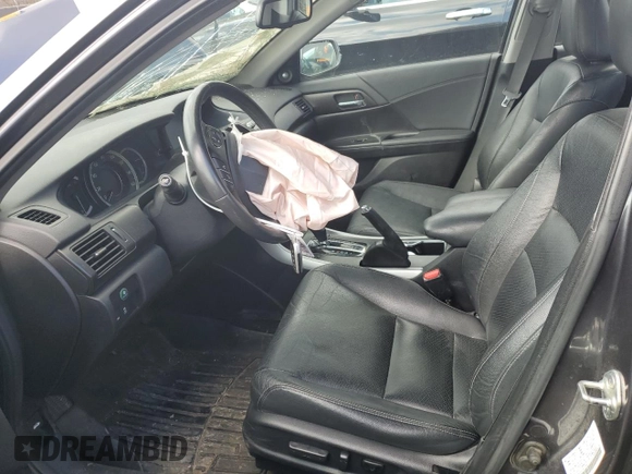 2013 Honda Accord Sdn EX-L with VIN 1HGCR2F82DA219684, listed as a Copart auction lot 42462435 with 119,749 mi miles and Salvage Title. Bid and sale history available at carsss.com. Image 7.