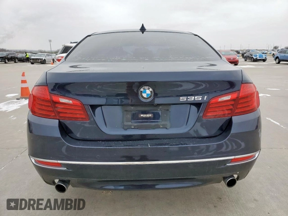 2016 BMW 5 Series 535i with VIN WBA5B1C54GG129662, listed as a Copart auction lot 46103635 with 165,552 mi miles and Clean Title. Bid and sale history available at carsss.com. Image 6.
