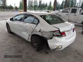2015 Honda Civic EX with VIN 19XFB2F83FE024712, listed as a IAAI auction lot 42150113 with 118,353 mi miles and . Bid and sale history available at DreamBid. Image 3.