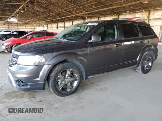 2016 Dodge Journey Crossroad z VIN 3C4PDCGB8GT226425, wystawiony jako Copart lot #60808865 z przebiegiem 161 739 mil mil oraz Czysty tytuł • Clean title. Historia ofert i sprzedaży dostępna na DreamBid. Obrazek 1.