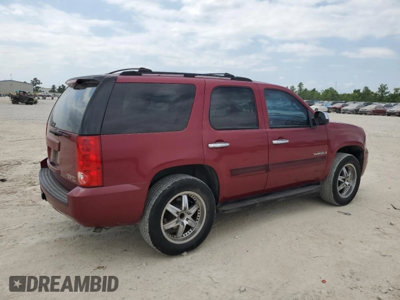 2007 GMC Yukon SLT with VIN 1GKFC13077R211225, listed as a Copart auction lot 52778205 with 0 mi miles and Clean Title. Bid and sale history available at carsss.com. Image 3.
