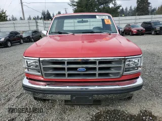 1993 Ford F-150 with VIN 1FTEX14N1PKA90772, listed as a Copart auction lot 75896734 with 0 mi miles and Salvage Title. Bid and sale history available at carsss.com. Image 5.