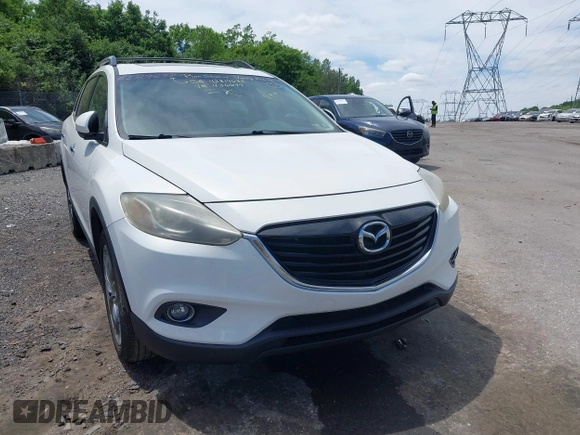 2014 Mazda CX-9 Grand Touring z VIN JM3TB3DV0E0436649, wystawiony jako IAAI lot #42319638 z przebiegiem 128 421 mil mil oraz . Historia ofert i sprzedaży dostępna na DreamBid. Obrazek 6.