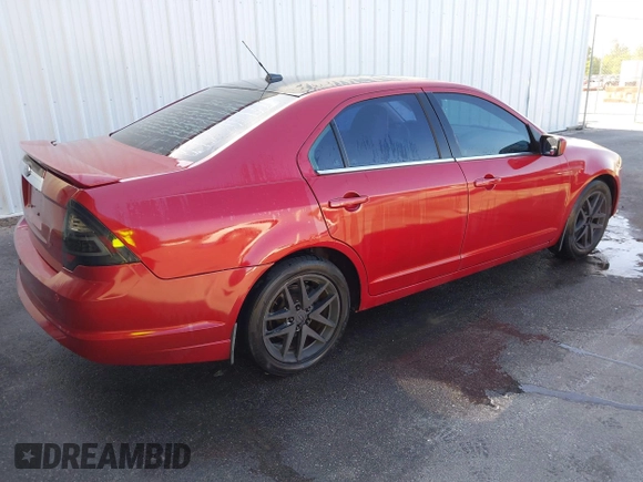 2010 Ford Fusion SEL with VIN 3FAHP0JA6AR204704, listed as a IAAI auction lot 41961792 with 304,788 mi miles. Bid and sale history available at carsss.com. Image 4.