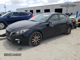 2015 Mazda 3 i Touring with VIN 3MZBM1V78FM127459, listed as a Copart auction lot 55019675 with 156,966 mi miles and Salvage Title. Bid and sale history available at DreamBid. Image 1.