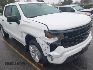 2022 Chevrolet Silverado 1500 Custom with VIN 1GCPABEK1NZ531213, listed as a IAAI auction lot 41533378 with 39,940 mi miles and . Bid and sale history available at DreamBid. Image 6.