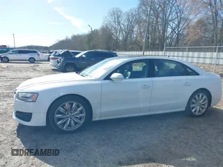 2017 Audi A8 L with VIN WAU44AFD0HN012571, listed as a IAAI auction lot 41717676 with 120,832 mi miles. Bid and sale history available at carsss.com. Image 14.