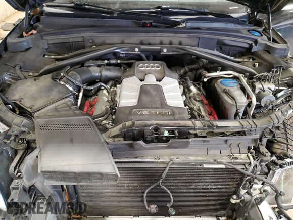2017 Audi SQ5 Premium Plus with VIN WA1CCAFP7HA100322, listed as a Copart auction lot 45464645 with 65,793 mi miles and Salvage title. Bid and sale history available at DreamBid. Image 12.