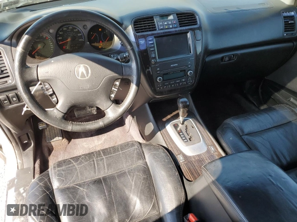 2006 Acura MDX Touring w/Navi with VIN 2HNYD18816H513649, listed as a Copart auction lot 48878295 with 212,351 mi miles and Salvage Title. Bid and sale history available at carsss.com. Image 8.