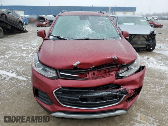 2019 Chevrolet Trax LT z VIN 3GNCJLSB0KL117665, wystawiony jako Copart lot #41382875 z przebiegiem 50 878 mil mil oraz Szkoda całkowita • Salvage title. Historia ofert i sprzedaży dostępna na DreamBid. Obrazek 5.