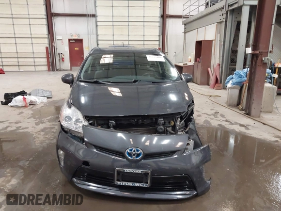 2013 Toyota Prius One with VIN JTDKN3DU1D1619845, listed as a IAAI auction lot 41935880 with 127,601 mi miles. Bid and sale history available at carsss.com. Image 13.