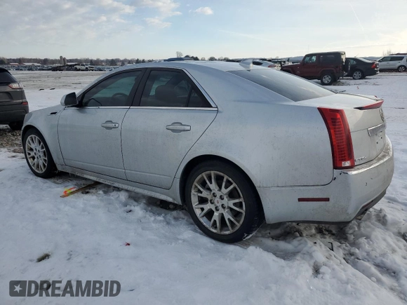 2011 Cadillac CTS Premium with VIN 1G6DS5ED7B0162895, listed as a Copart auction lot 46590445 with 136,886 mi miles and Clean Title. Bid and sale history available at carsss.com. Image 2.