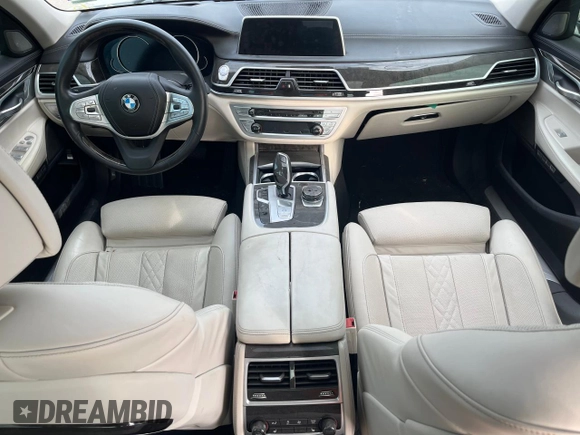 2018 BMW 7 Series ALPINA B7 xDrive with VIN WBA7F2C54JG423721, listed as a Copart auction lot 66326174 with 0 mi miles and Salvage Title. Bid and sale history available at carsss.com. Image 8.