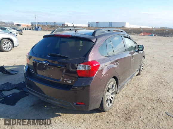2013 Subaru Impreza Special Sports Premium with VIN JF1GPAL65DH211529, listed as a IAAI auction lot 41626323 with 166,363 mi miles and . Bid and sale history available at DreamBid. Image 4.