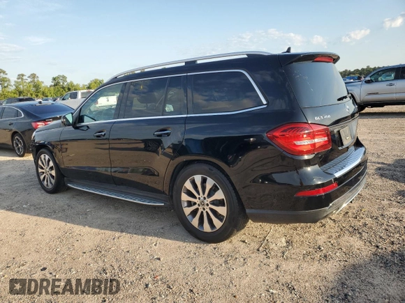 2019 Mercedes-Benz GLS 450 with VIN 4JGDF6EE3KB219531, listed as a Copart auction lot 55700725 with 120,428 mi miles and Salvage Title. Bid and sale history available at DreamBid. Image 2.