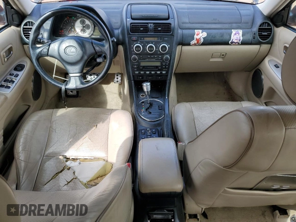 2005 Lexus IS 300 Sport with VIN JTHBD192550094812, listed as a Copart auction lot 46499465 with 167,279 mi miles and Clean Title. Bid and sale history available at carsss.com. Image 8.