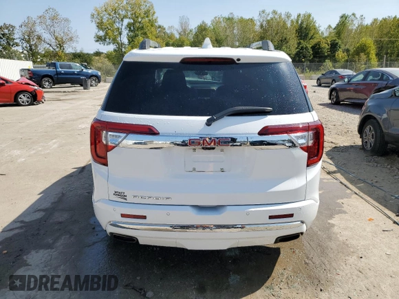 2022 GMC Acadia Denali with VIN 1GKKNPLS4NZ154993, listed as a Copart auction lot 70473834 with 45,157 mi miles and Non Repairable. Bid and sale history available at carsss.com. Image 6.