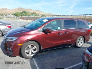 2018 Honda Odyssey EX z VIN 5FNRL6H54JB052364, wystawiony jako IAAI lot #42488415 z przebiegiem 96 971 mil mil oraz . Historia ofert i sprzedaży dostępna na DreamBid. Obrazek 14.