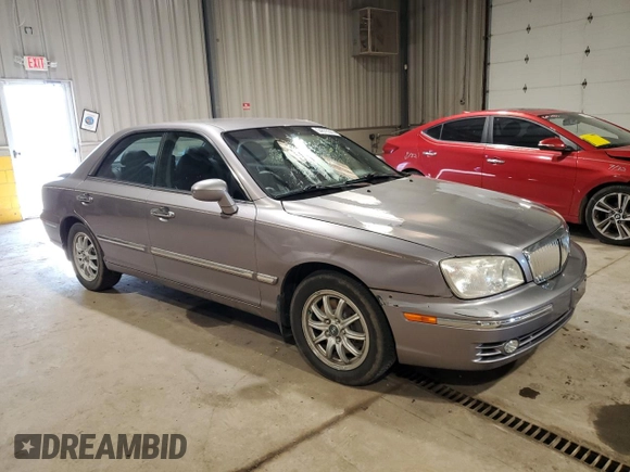 2005 Hyundai XG with VIN KMHFU45E55A421137, listed as a Copart auction lot 54875565 with 58,818 mi miles and Clean Title. Bid and sale history available at carsss.com. Image 4.