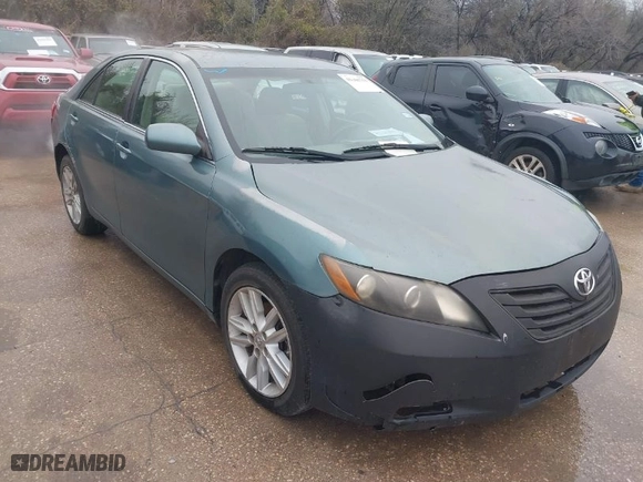 2007 Toyota Camry CE with VIN 4T1BE46K97U607748, listed as a IAAI auction lot 41566753 with 264,374 mi miles. Bid and sale history available at carsss.com. Image 1.