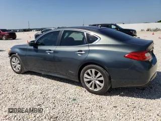2011 Infiniti M37 with VIN JN1BY1AP2BM320115, listed as a Copart auction lot 55309274 with 104,779 mi miles and Salvage Title. Bid and sale history available at carsss.com. Image 2.