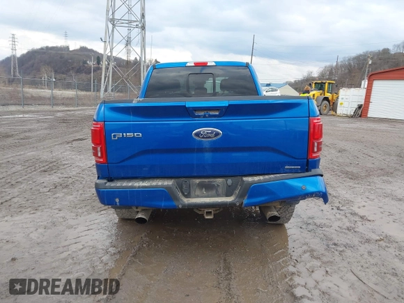 2015 Ford F-150 XLT with VIN 1FTFX1EF7FFA69069, listed as a IAAI auction lot 41660564 with 98,300 mi miles. Bid and sale history available at carsss.com. Image 17.