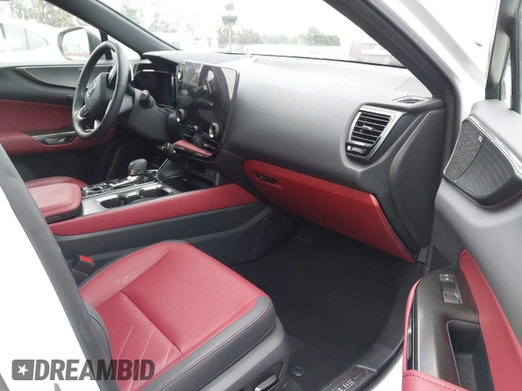 2025 Lexus NX 450h+ Luxury z VIN JTJHKCFZ1S2043125, wystawiony jako IAAI lot #42062361 z przebiegiem 24 902 mil mil oraz . Historia ofert i sprzedaży dostępna na DreamBid. Obrazek 5.