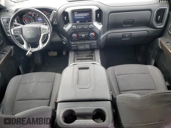 2021 Chevrolet Silverado 1500 RST with VIN 1GCUYEEL9MZ345698, listed as a Copart auction lot 86368694 with 56,924 mi miles and Salvage Title. Bid and sale history available at carsss.com. Image 8.