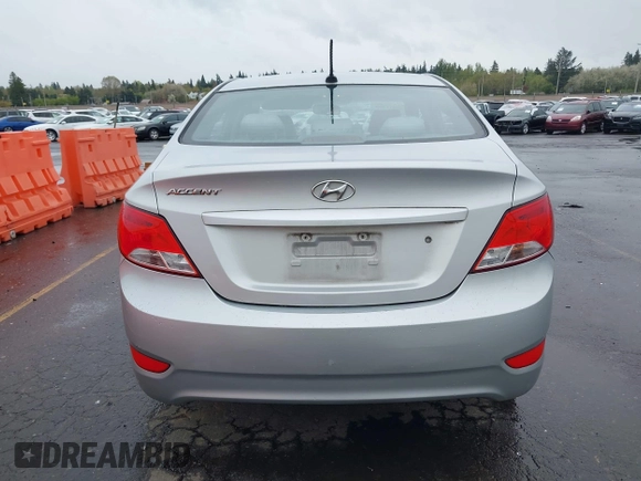 2015 Hyundai Accent GLS with VIN KMHCT4AE4FU866528, listed as a IAAI auction lot 42011261 with 186,368 mi miles and . Bid and sale history available at DreamBid. Image 17.