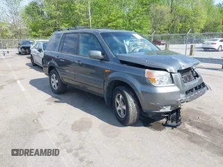 2007 Honda Pilot EX-L z VIN 2HKYF186X7H531199, wystawiony jako IAAI lot #42000042 z przebiegiem 160 583 mil mil oraz . Historia ofert i sprzedaży dostępna na DreamBid. Obrazek 1.
