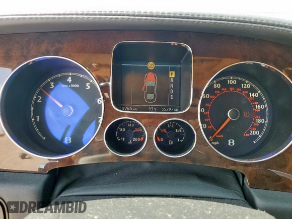 2006 Bentley Continental GT GT z VIN SCBCR63W96C038598, wystawiony jako Copart lot #57393355 z przebiegiem 35 297 mil mil oraz Czysty tytuł • Clean title. Historia ofert i sprzedaży dostępna na DreamBid. Obrazek 9.