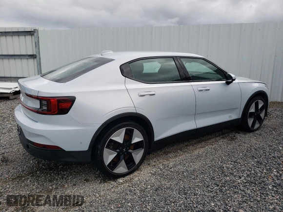2023 Polestar 2 with VIN YSMED3KAXPL133265, listed as a Copart auction lot 79437424 with 0 mi miles and Non Repairable. Bid and sale history available at carsss.com. Image 3.