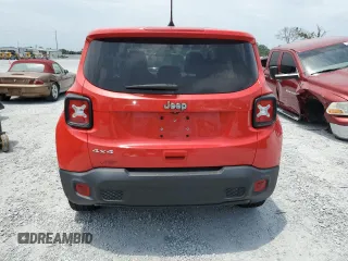 2021 Jeep Renegade Jeepster with VIN ZACNJDAB6MPM46550, listed as a Copart auction lot 58136275 with 36,327 mi miles and Salvage title. Bid and sale history available at DreamBid. Image 6.