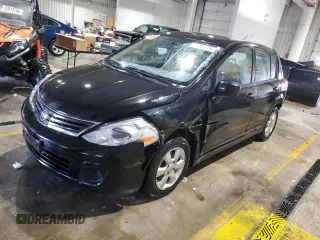 2012 Nissan Versa S with VIN 3N1BC1CP0CK269193, listed as a Copart auction lot 41645115 with 62,912 mi miles and Salvage Title. Bid and sale history available at carsss.com. Image 1.