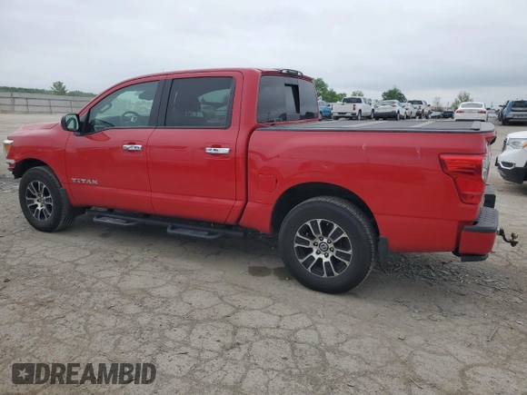 2021 Nissan Titan Pro-4X with VIN 1N6AA1ED7MN500195, listed as a Copart auction lot 56515535 with 88,826 mi miles and Salvage title. Bid and sale history available at DreamBid. Image 2.