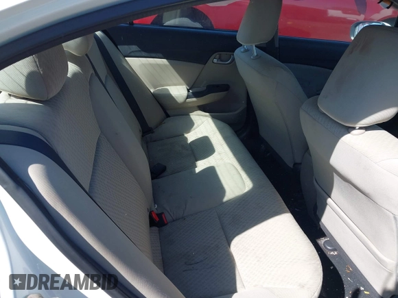 2014 Honda Civic LX z VIN 19XFB2F50EE049880, wystawiony jako IAAI lot #42042404 z przebiegiem 98 304 mil mil oraz . Historia ofert i sprzedaży dostępna na DreamBid. Obrazek 8.