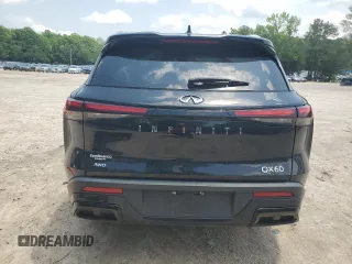 2023 Infiniti QX60 Luxe с VIN 5N1DL1FS9PC356054, выставлен на аукционе Copart как лот 56488525 с пробегом 17 326 миль миль и Списание • Salvage title. История ставок и продаж доступна на DreamBid. Изображение 6.