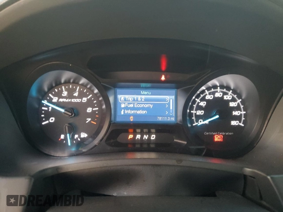 2015 Ford Utility Police Interceptor with VIN 1FM5K8AR5FGC08706, listed as a Copart auction lot 81642424 with 78,111 mi miles and Salvage Title. Bid and sale history available at carsss.com. Image 9.